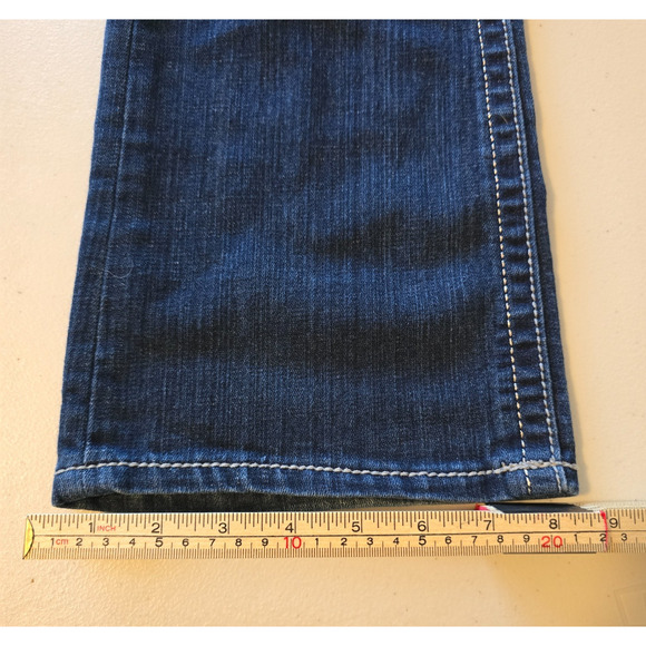 Seven7 Bootcut Jeans Women's 27 Blue Dark Wash - Picture 16 of 16